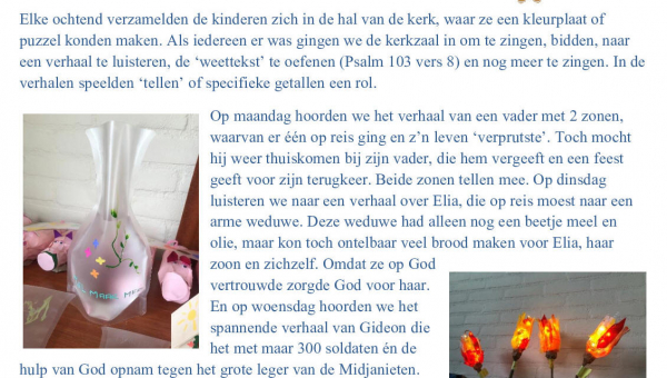 Verslag Vakantie Bijbel Week 2023