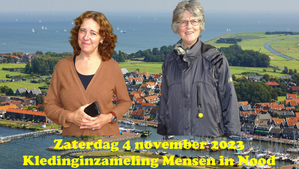 Zaterdag 4 november: Kledinginzameling Mensen in Nood