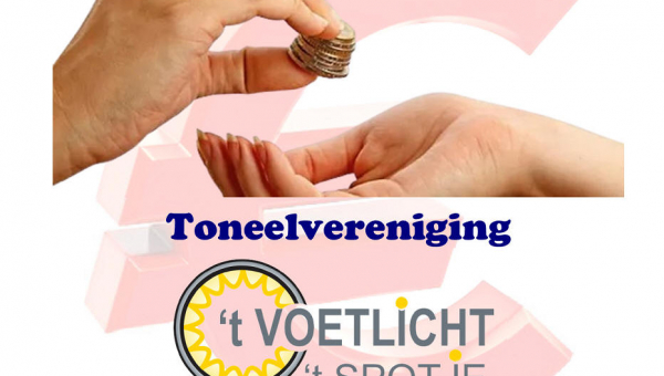 Word donateur en steun Toneelvereniging 't Voetlicht!