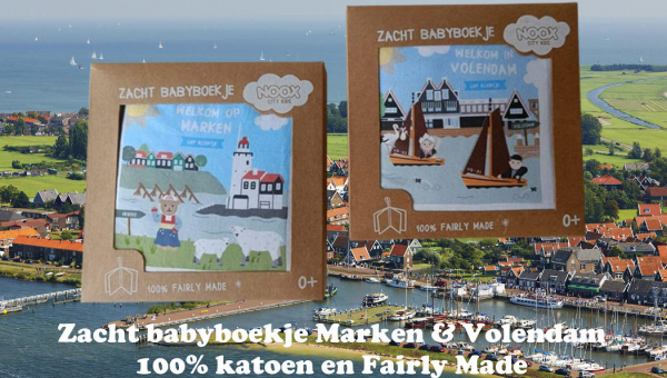 Zacht babyboekje Marken &amp; Volendam
