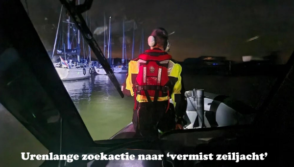 Urenlange zoekactie naar ‘vermist zeiljacht’