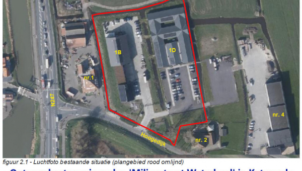 Ontwerpbestemmingsplan 'Milieustraat Waterland' in Katwoude