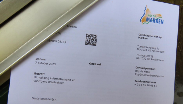 Bewonersbrief Project Dijkversterking Marken