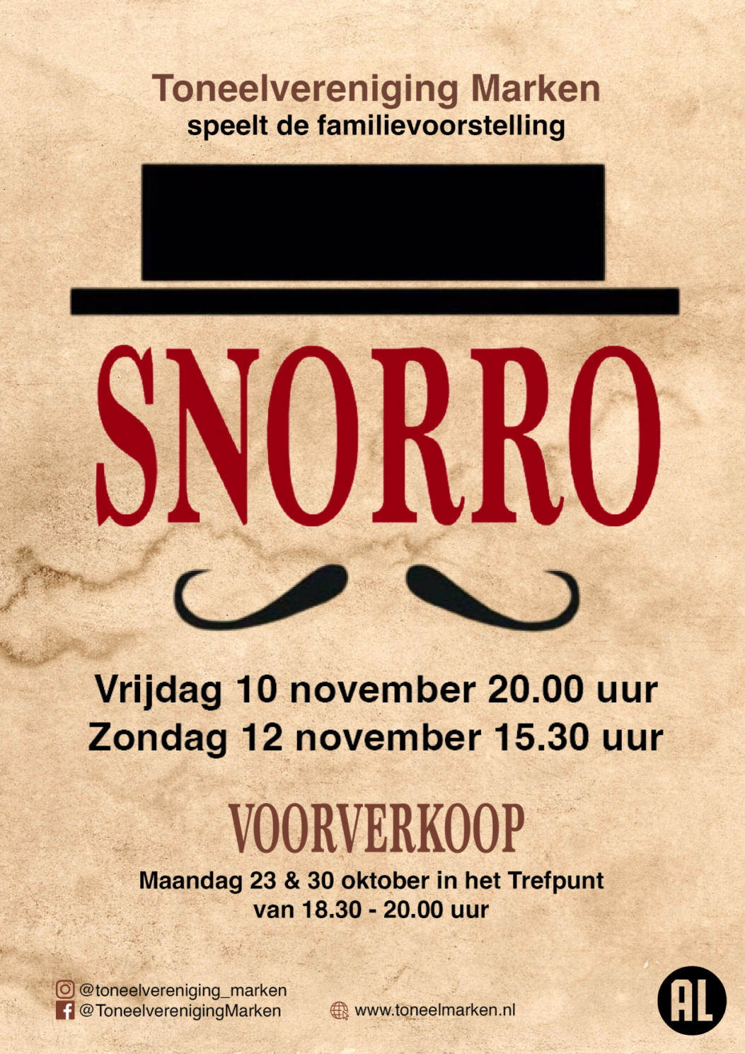 Toneelvereniging Marken speelt 'Snorro'