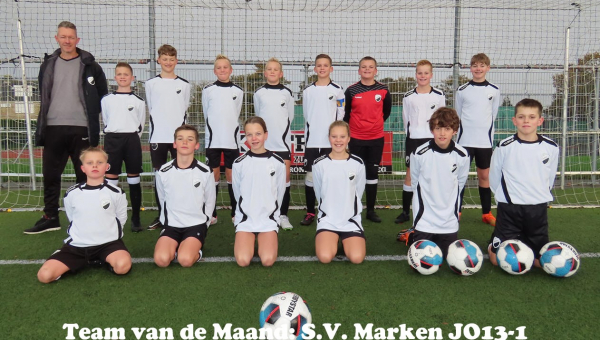 Team van de Maand: S.V. Marken JO13-1