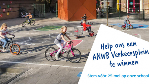 'De Rietlanden' maakt kans op een ANWB Verkeersplein