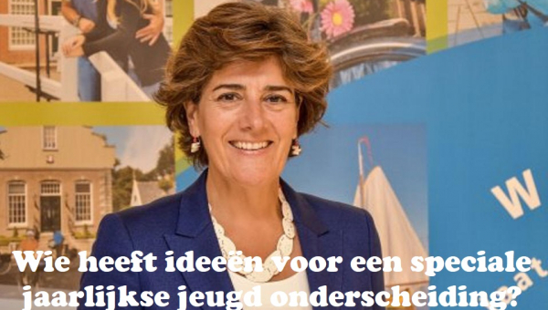 Wie heeft ideeën voor een speciale jaarlijkse jeugd onderscheiding?