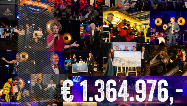 Record opbrengst Reddersgala KNRM