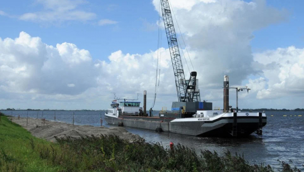 Wijziging aanbrengmethode zesde zandlaag
