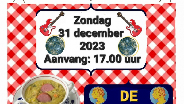 Oudejaars Snert Concert bij De Verkeerde Wereld