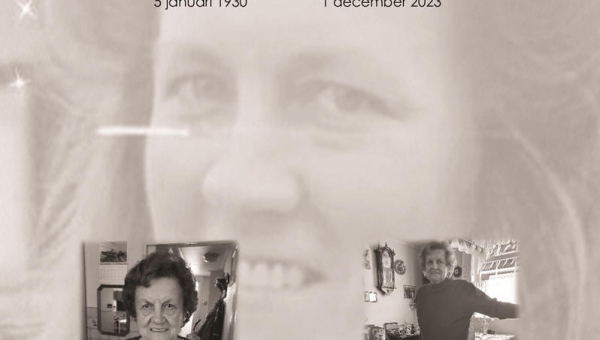 Bericht van overlijden: Marie Teerhuis Cd.