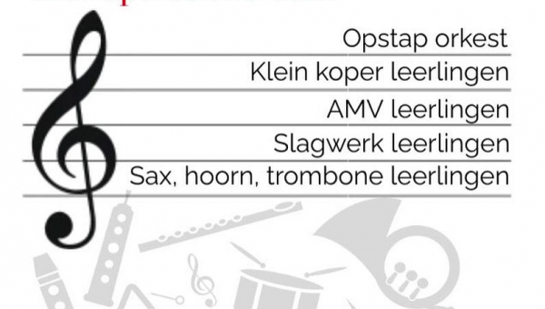 Woensdag 13 december: 'Voorspeelavond'