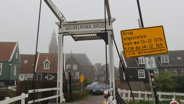 Verwijderen bovenbouw Wilhelminabrug