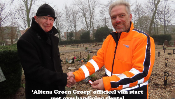 ‘Altena Groen Groep’ officieel van start met overhandiging sleutel