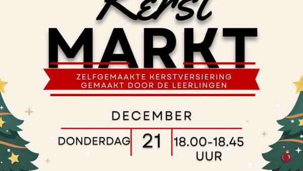 Uitnodiging Kerstmarkt op Rietlandenschool