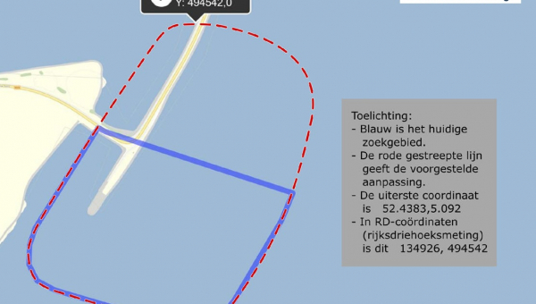dat de dijk naar Marken wordt geschrapt als zoekgebied voor windturbines'