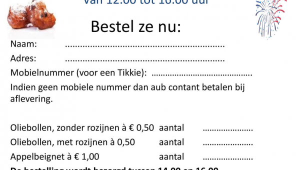 IJsclub Marken gaat Oliebollen &amp; Appelbeignets verkopen