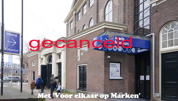 Uitje naar Joods Museum gaat niet door