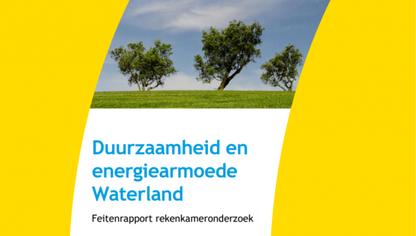 Rekenkamercommissie Waterland kritisch op rol van de raad op gebied van ‘duurzaamheid en energiearmoede’