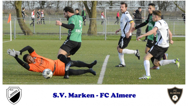 Karakteristieken &amp; Foto's : S.V. Marken - FC Almere