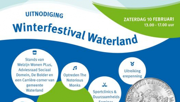 Zaterdag 10 februari Winterfestival Waterland