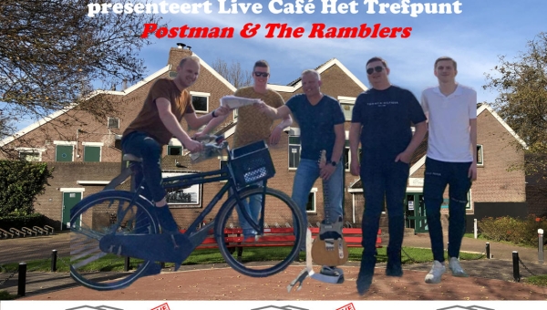 Zondag 25 februari Live Café Het Trefpunt: Postman &amp; The Ramblers