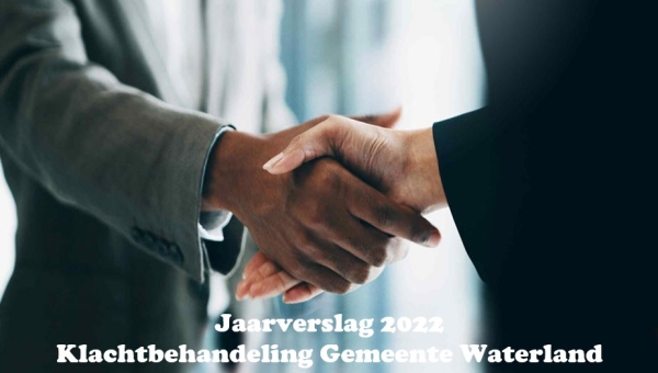 Jaarverslag 2022 Klachtbehandeling Gemeente Waterland