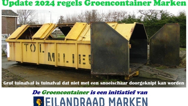 Update 2024 regels Groencontainer Marken