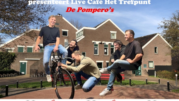 Zondag 24 maart Live Café Het Trefpunt: De Pompero's