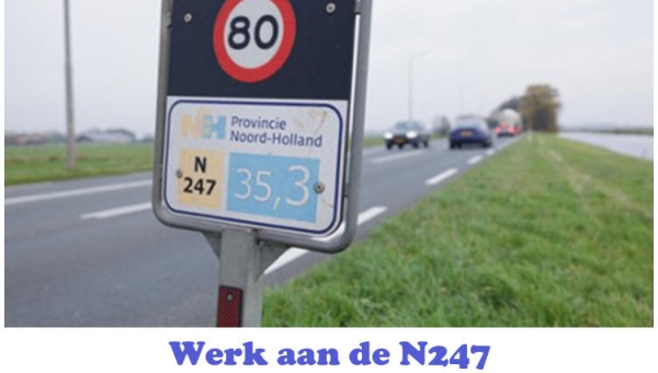 Werk aan de N247