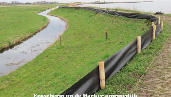 Ecoscherm op de Marker omringdijk