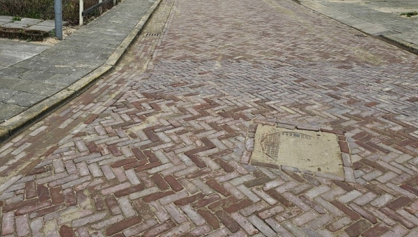 Bestrating Flevostraat afgerond.