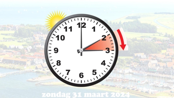 Vannacht gaat de klok een uur vooruit