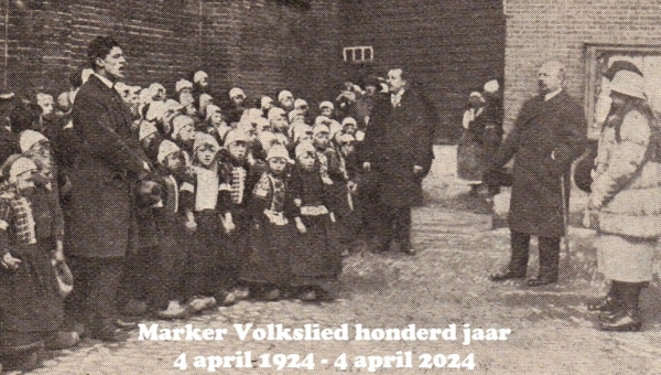 Marker Volkslied honderd jaar