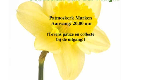 'Lente in de Muziek' zaterdag 13 april in de Patmoskerk