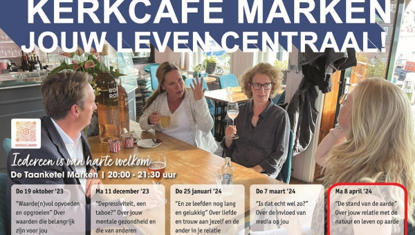 Kerkcafé Marken 8 april, een verslag