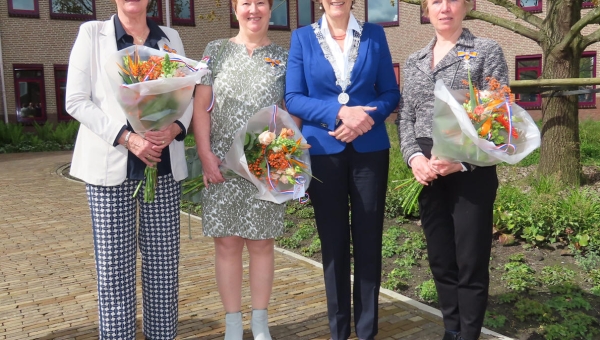	Drie Markers onderscheiden met een Koninklijke Onderscheiding