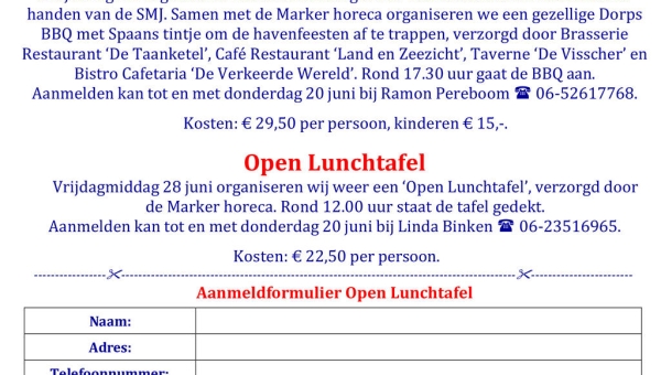 MES Nieuws: 'Marker Havenfeesten'