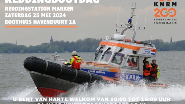 Zaterdag 25 mei: Reddingbootdag 2024