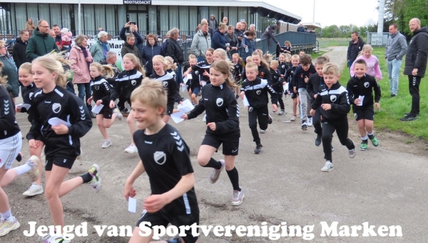 eugd van Sportvereniging Marken loopt € 3.766,25 bij elkaar