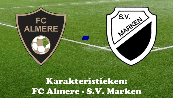 Karakteristieken : FC Almere - S.V. Marken