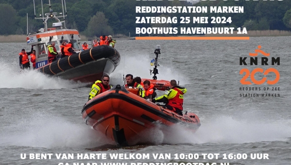 Zaterdag 25 mei: Reddingbootdag 2024