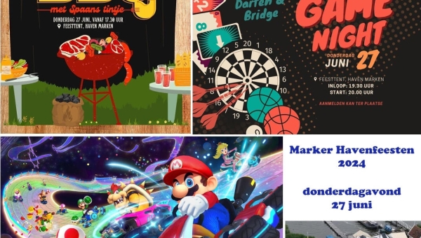De donderdagavond van de Marker Havenfeesten 2024