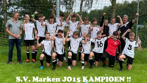 S.V. Marken JO15 KAMPIOEN !!