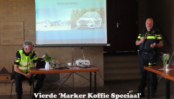 Vierde 'Marker Koffie Speciaal' met thema 'De Wijkagent'