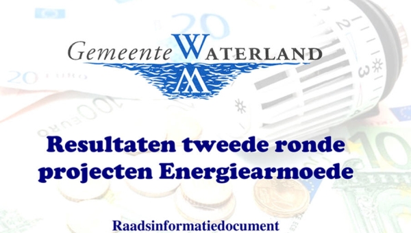 Resultaten tweede ronde projecten Energiearmoede