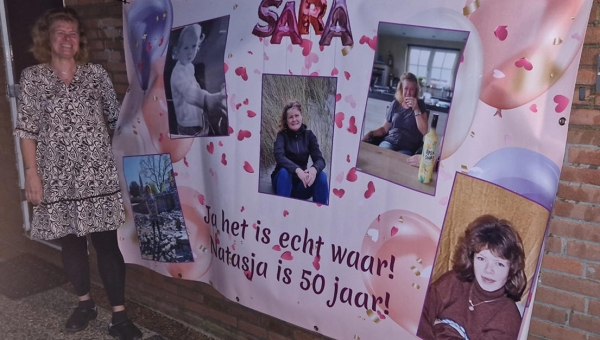 Natasja is 50 jaar