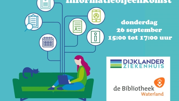Informatiebijeenkomst in Bibliotheek M'dam over 'Mijn Dijklander'