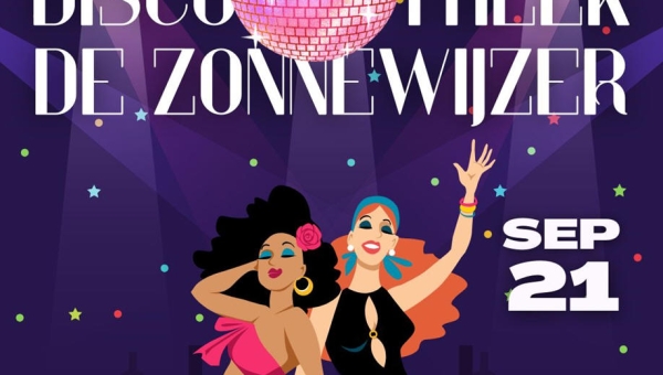 Zaterdag 21 september: Discotheek in de Zonnewijzer