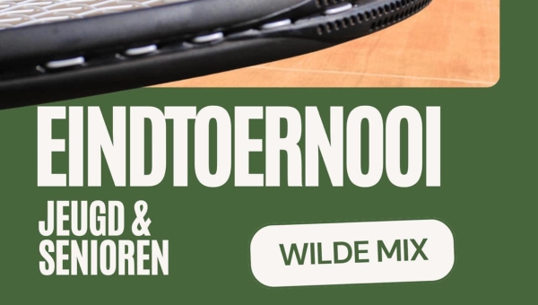Tennis eindtoernooi Jeugd &amp; Senioren